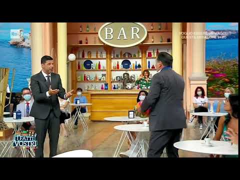 28-01-2021: I palleggi di Fefè con Salvo Sottile e Anna Falchi a I fatti vostri