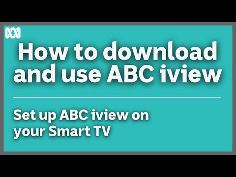 How to set up ABC iview on your Smart TV