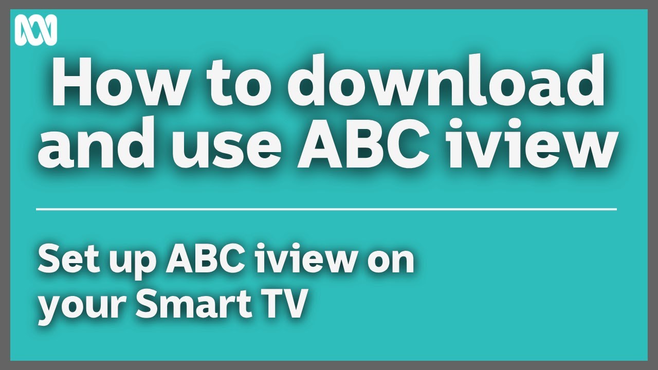 How to set up ABC iview on your Smart TV