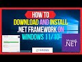 💥 How to Download and Install .NET Framework on Windows 11/10