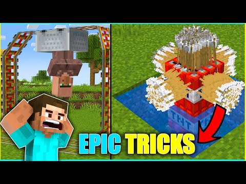 Minecraft Top 6 Most Epic Tricks That You should Try| Minecraft Hindi