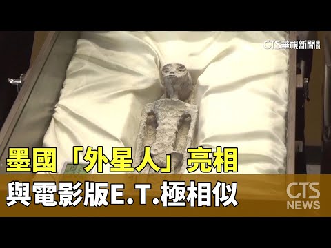 墨國「外星人」亮相　與電影版E.T.極相似
