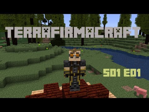 Mag0ca Terrafirmacraft Server S01E01 - My first derpy episode