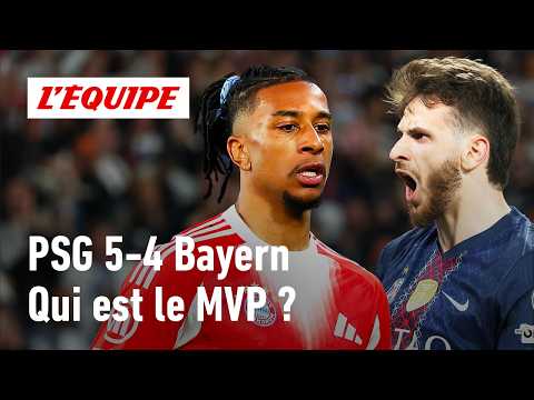 PSG 5-4 Bayern : Kvaratskhelia, Olise, Kane... Qui est le héros du match ?