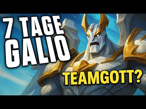 Galio completely surprised me - after 7 days of main | League of Legends