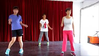 line dance-Kiss me, Honey honey (Dance by FDG) for beginner