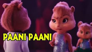 Paani Paani Video | Badshah | Chipmunk Version | Jacqueline Fernandez |Hindi New Dj Song 2022