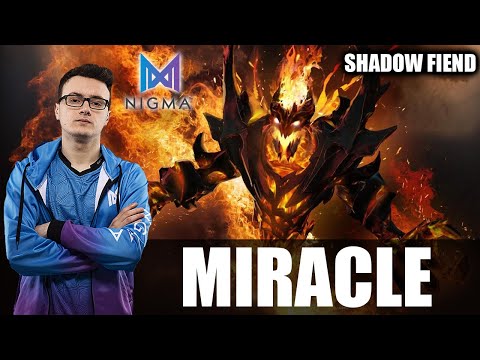 Miracle - SHADOW FIEND Gameplay - 7.28 - 11000 MMR - Dota 2 Pro Games - Full Gameplay