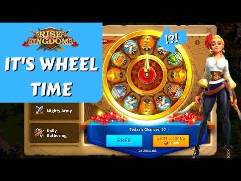 Wheel of Fortune + Barb & Chill for Mighty Gov | Rise of Kingdoms