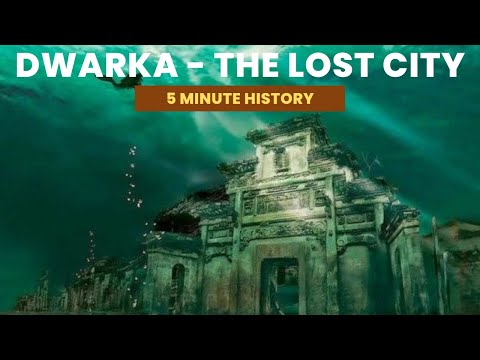 The Lost City of DWARKA found underwater off the coast of Gujarat! Lord Krishna's Capital
