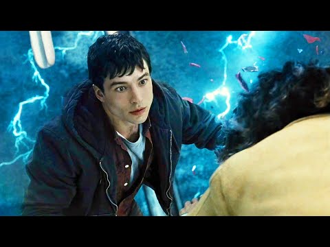 Flash Saves Iris West From Car Crash - Zack Snyder's Justice League (2021) Movie CLIP HD
