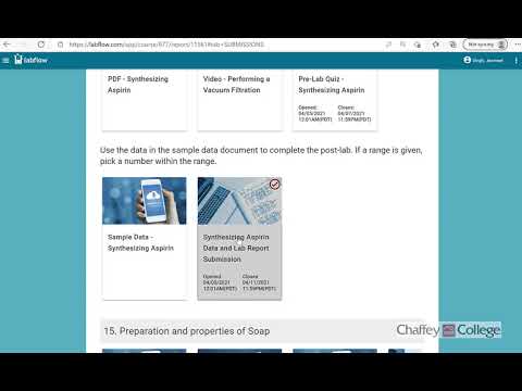 Exp 14   Synthesis of Aspirin