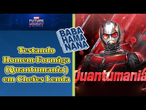 MFF - Testando Homem-Formiga (Quantumania) em Chefes Lenda V880 - Marvel Future Fight