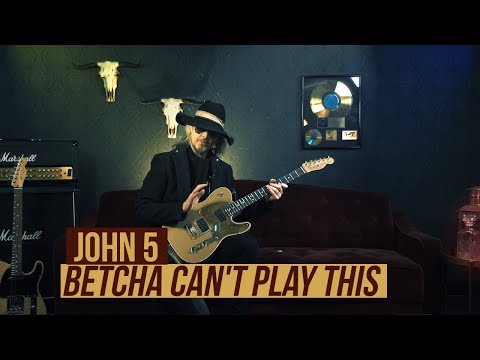 Betcha Can't Play This with John 5 - Triple-D Rolling Arpeggios