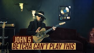 Betcha Can&#39;t Play This with John 5 - Triple-D Rolling Arpeggios