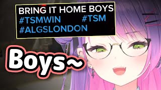 Towa Saying "Bring It Home Boys" In English Sounds Too Cute【Hololive】