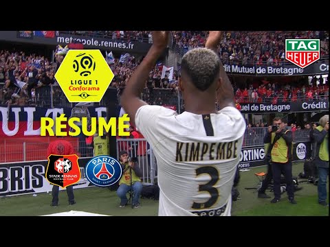 Stade Rennais FC - Paris Saint-Germain ( 1-3 ) - Résumé - (SRFC - PARIS) / 2018-19