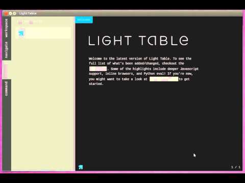 LightTable - a project specific repl