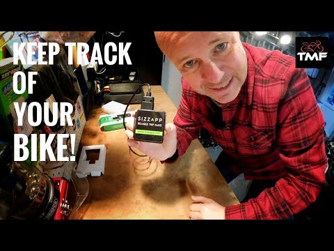 Keep track of your bike! - Sizzapp monitoring Device Install & Review 4K