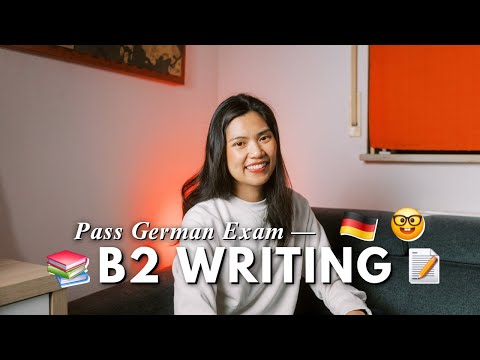 WRITING German B2 Exam: How I Prepared, Exam Strategies, Resources | Goethe Zertifikat SCHREIBEN