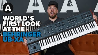 Video thumbnail for World's First Look at the Behringer UB-Xa! by Andertons Synths, Keys and Tech