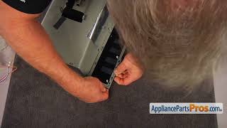 How To LG/Kenmore Refrigerator Dispenser Cover MCK66542801