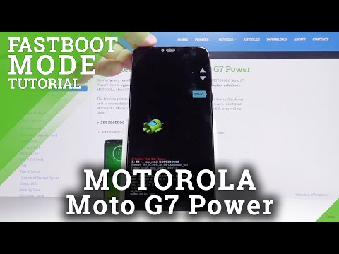 How to Enter Fastboot Mode in MOTOROLA Moto G7 Power – Bootloader Menu