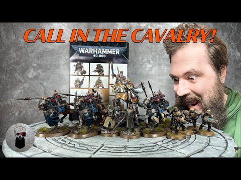 Attilan Rough Riders, New Commissar, Cadian Castellan and Cadian Upgrade Sprue Review!