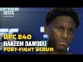 UFC 240: Hakeem Dawodu Surprised by Yoshinori Horie's Tactics - MMA Fighting