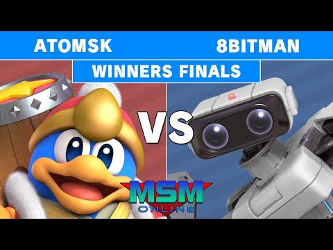 MSM Online 41 - Atomsk (King Dedede) Vs. 8BitMan (ROB) Winners Finals - Smash Ultimate