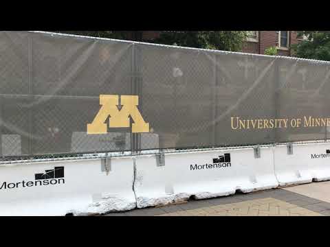 University of Minnesota – Lind Hall Renovation Project | Barrier Fence & Free Standing Fence