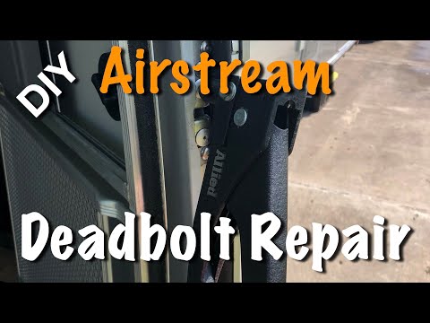 AIRSTREAM DOOR Deadbolt REPAIR - 8 Easy Steps