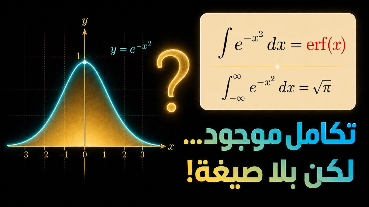 لماذا لا توجد صيغة بسيطة لكل تكامل؟ ✨🤔