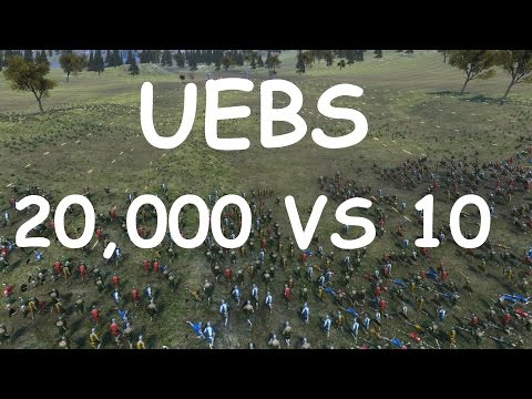 UEBS - 20,000 MEDIEVAL FOOTMEN VS 10 US MARINES!!! - Ultimate Epic Battle Simulator