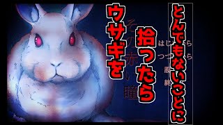 公園に捨てられていたウサギを拾って育てたら危険な目に遭った　その赤い瞳＃１
