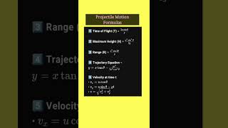 Download lagu All formulas of projectile motion mp3