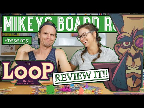 The Loop Board Game Review - Pandasaurus Games - 2 Player Review