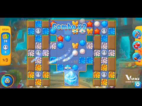 Fishdom. 4494 hard level no boosters and diamonds