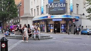 London West End Walking Tour | Covent Garden, Seven Dials | 4K HDR City Summer Walk