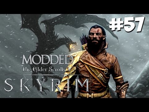 Modded Skyrim #57 -  First Alduin Fight
