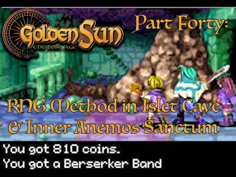 Golden Sun The Lost Age Part 40 | RNG Method in Islet Cave & Inner Anemos Sanctum | (with Narration)