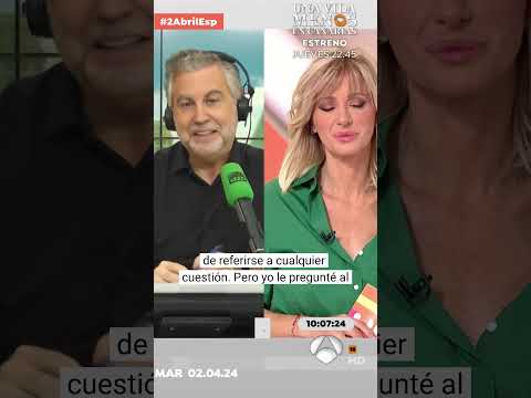 "Hay que saber parar". Susanna Griso se cuestiona su futuro en televisión tras más de 30 años