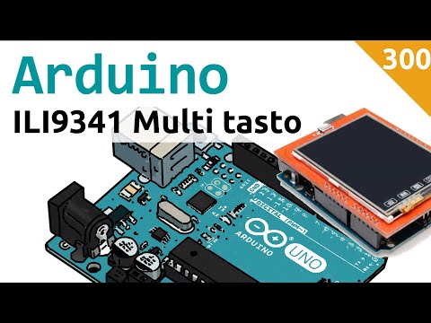 Tastiera touch su shield ILI9341 con TFT e touchscreen per Arduino - #300