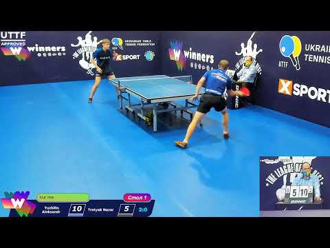 Tuzhilin Aleksandr-Tretyak Nazar Final games League of Best Table Tennis 1 13:00 20.12.2020