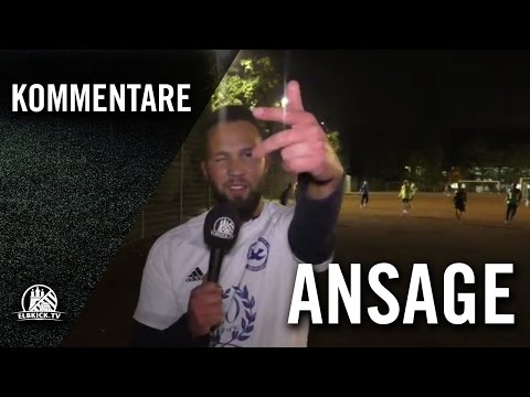 Ansage von Sinan Ercan (USC Paloma III) an seine Staffel | ELBKICK.TV