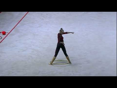 Viktoriia Onopriienko UKR Hoop AA FINAL EUROPEAN CHAMPIONSHIPS 2023