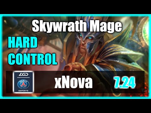 xNova - Skywrath Mage  SUPPORT | Ez Game | Control Hard | Wipe | 7.24