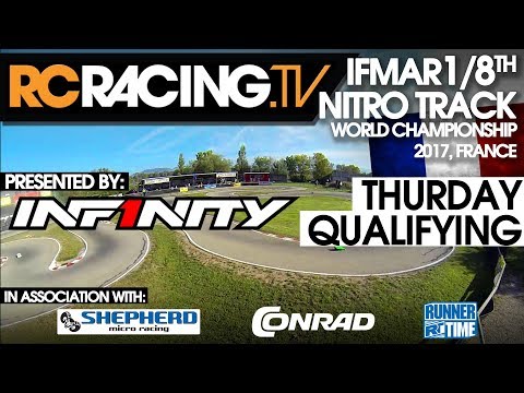 IFMAR 1/8th IC Worlds 2017 - Thursday - Qualifying  - LIVE