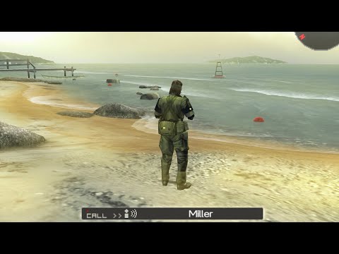 Metal Gear Solid: Peace Walker - PSP Gameplay (4K60fps)