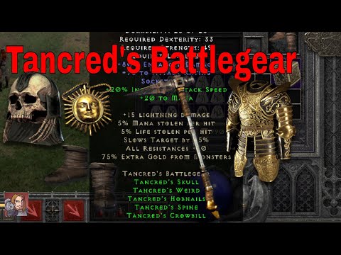 D2R Upgraded Set - Tancred's Battlegear (5 Piece Set)